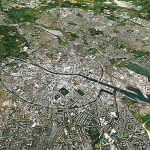 dublin city 3D