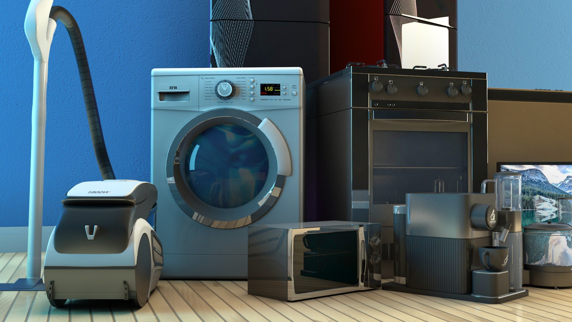 3D Kitchen Appliance Collection - TurboSquid 2280834