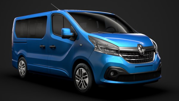 3D Renault Trafic SpaceClass 2019 TurboSquid 1440599