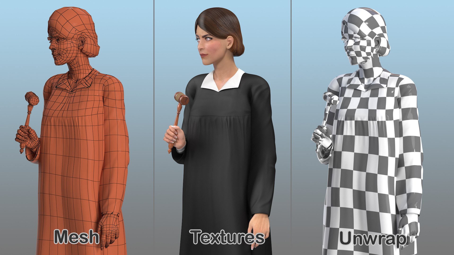 3D model female judge gavel https://p.turbosquid.com/ts-thumb/Nl/e7D9d8/QAD3OuXJ/femalejudgewithgavelmb3dmodel017/jpg/1598915294/1920x1080/fit_q87/519252d5e6b1d5a7a03ee70c0a337a513bc62d51/femalejudgewithgavelmb3dmodel017.jpg