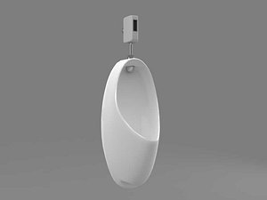 3d model of urinals c