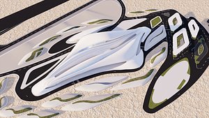 Dubai Beeah 3D model