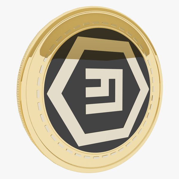 3D Emercoin Cryptocurrency Gold Coin model