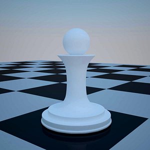 3d model of chess