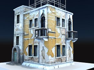 Venice Building 3d palace