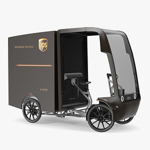 Delivery Bike EAV UPS Rigged