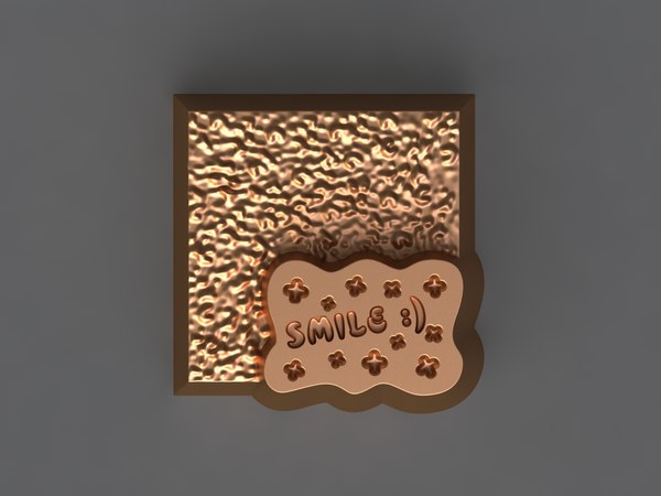 chocolate mold hand 3D model