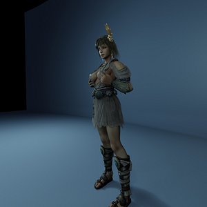 Beautiful Fantasy Woman 3D