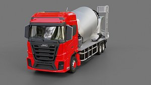 JMC Weilong HV5 Concrete Mixer 3D model
