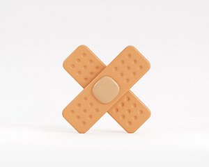 Cartoon Bandage model