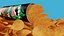 Pringles Scorchin - Sour Cream and Onion 3D model