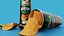 Pringles Scorchin - Sour Cream and Onion 3D model