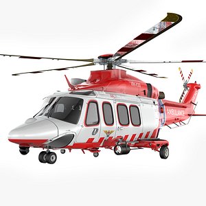 AW139  BABCOCK AUSTRALASIA L2202 3D model