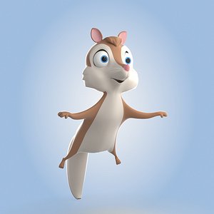 Flying Squirrel 3D model