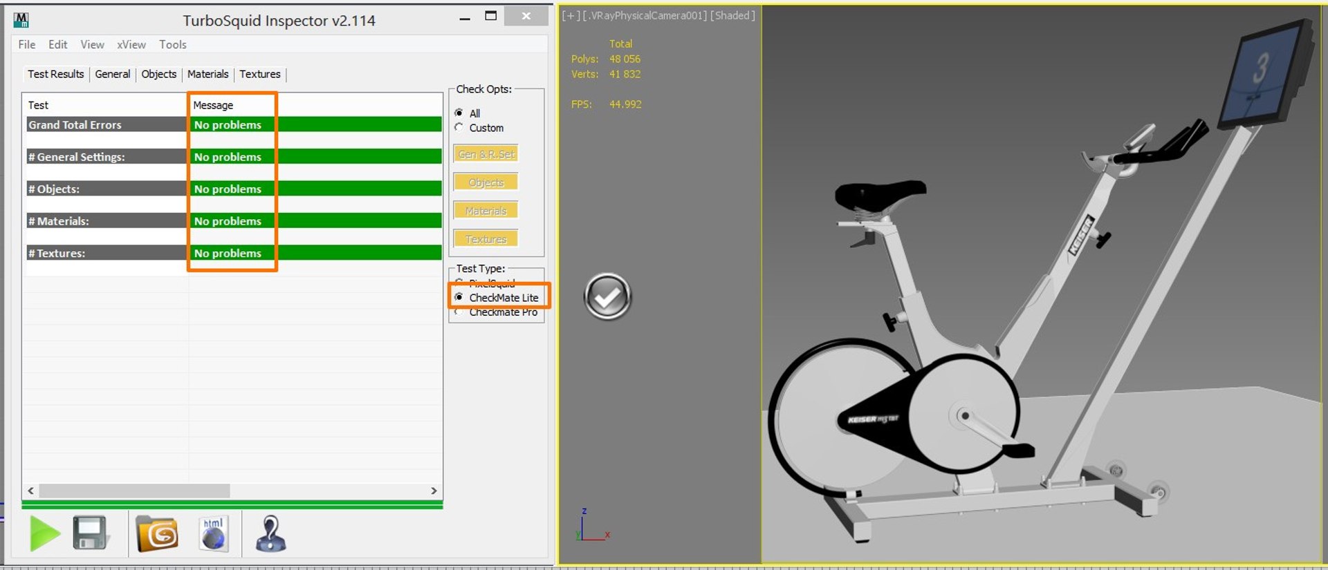 Keiser M3 Indoor Cycle 3d Max