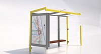MMCite Geomere 310b Bus Shelter