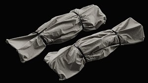 Covered Corpse 06 a 3D model