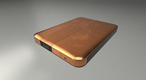 version external hard drive 3d model