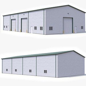Industrial Building 57 3D model