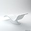 Modern Acrylic Chaise Lounge Designer Lounge Chair