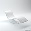 Modern Acrylic Chaise Lounge Designer Lounge Chair