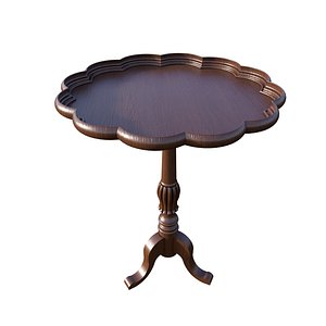 3D vintage corner table - mesa de canto