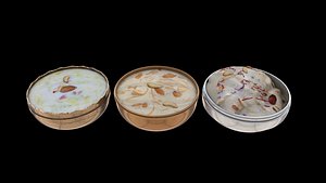 rice pudding loose kheer 3D model
