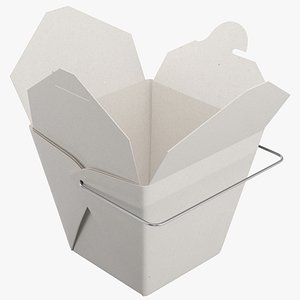 Chinese Food Container Open