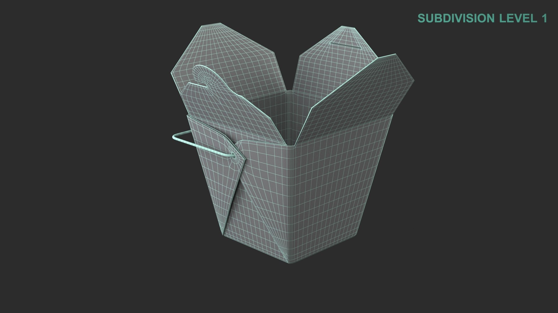 Chinese Food Container Open 3D https://p.turbosquid.com/ts-thumb/Nm/cvgC6r/yQ/wireframe0006/jpg/1677403365/1920x1080/fit_q87/098add33ce2f08367cb002c8e9ffe1e3e4908dda/wireframe0006.jpg