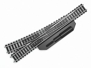 2558 RIGHT TURN-OUT RAILROAD TRACK N-GAUGE