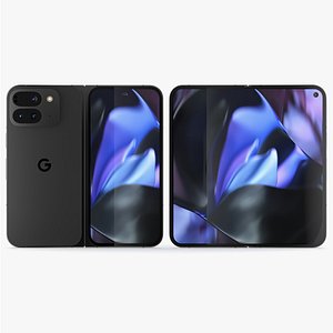 3D Google Pixel 9 Pro Fold