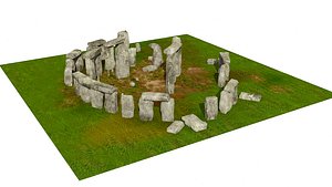 Stonehenge Low Poly