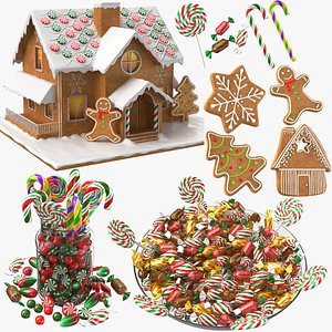 Detailed Large Candy Christmas Collection