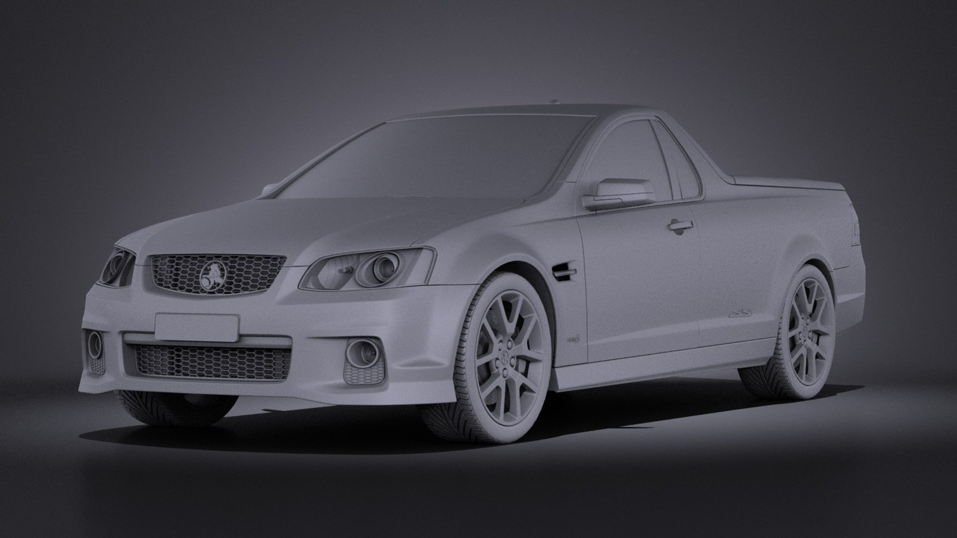 3d Model Holden Ve Ii