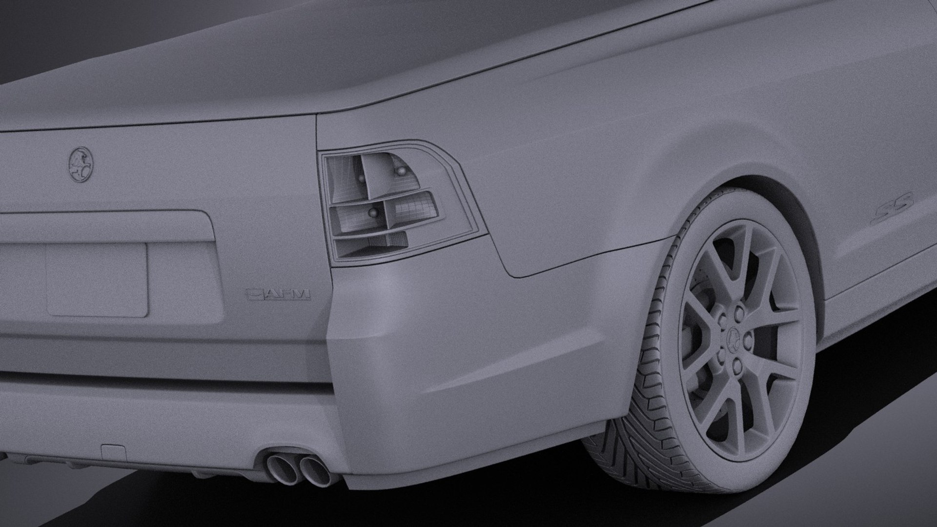 3d Model Holden Ve Ii