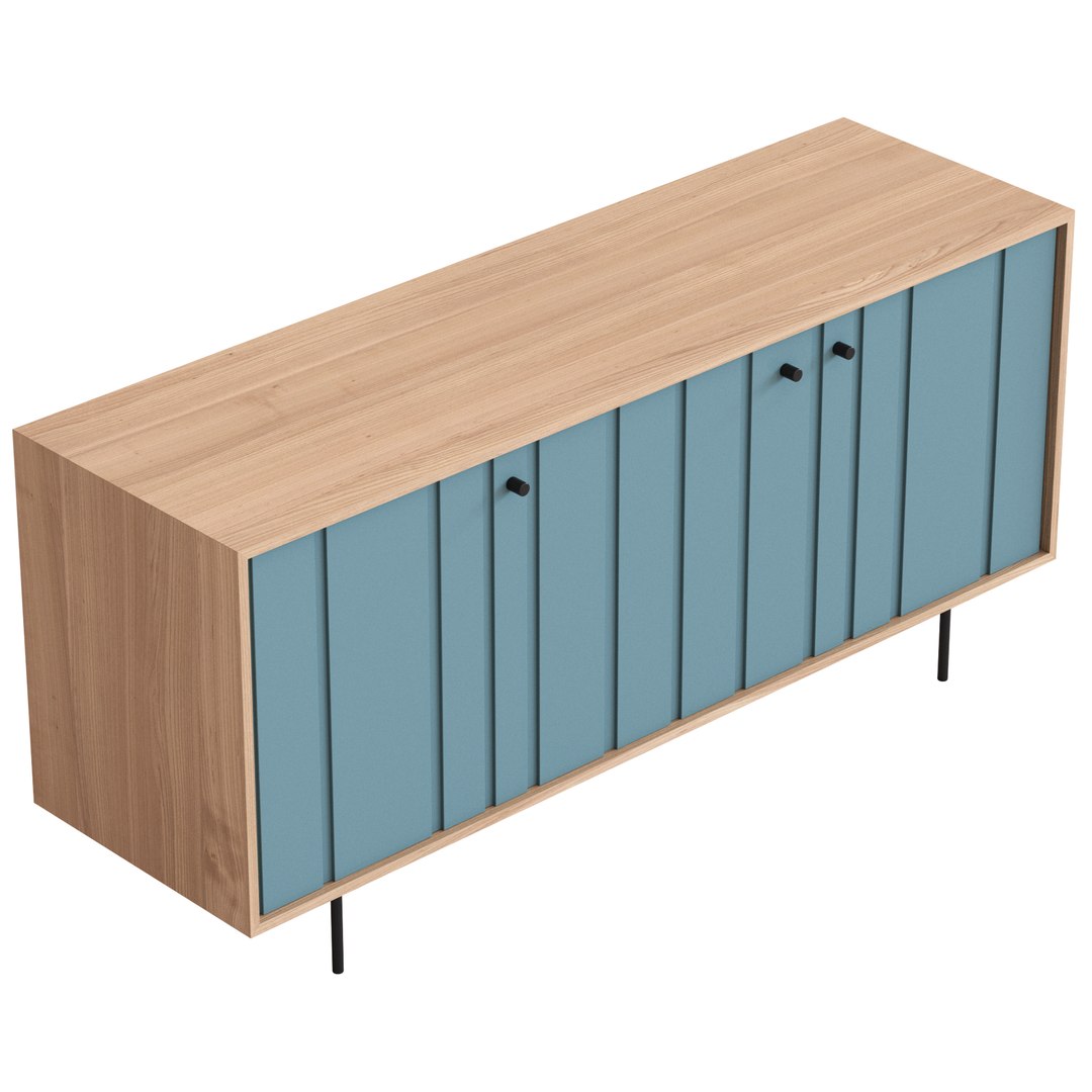 Cult Furniture Orleans TV Stand and Sideboard 3D model TurboSquid 2165910