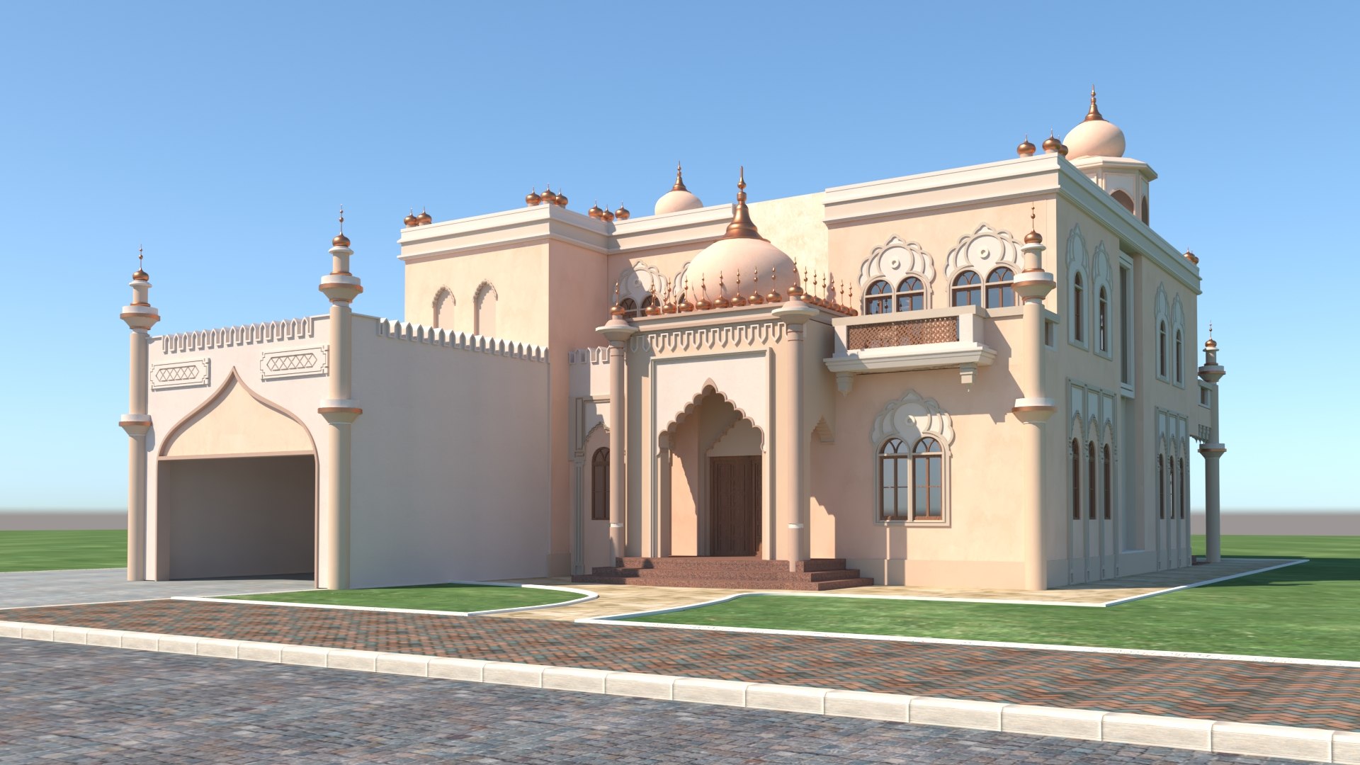 Indian House 3D Model - TurboSquid 1719614