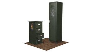 security furniture 3D model