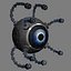 robotic beholder 3d max
