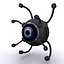 robotic beholder 3d max