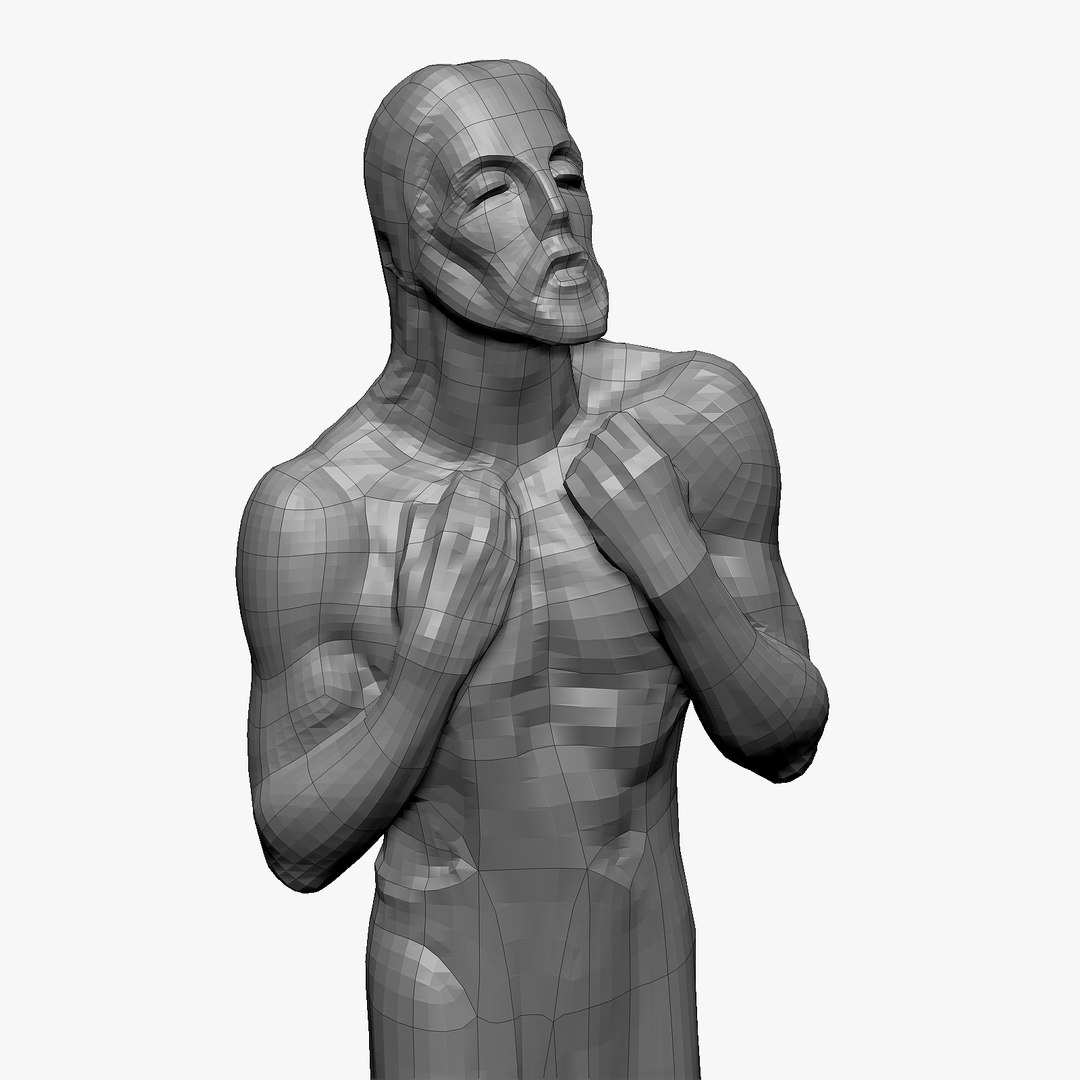 3D model jesus statue printable - TurboSquid 1225117