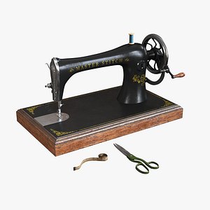 Sewing machine 3D model