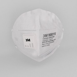 3m protective mask 3D