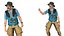 Model 3D postaci z kreskówki Rigged Adventure Man B