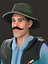 Model 3D postaci z kreskówki Rigged Adventure Man B