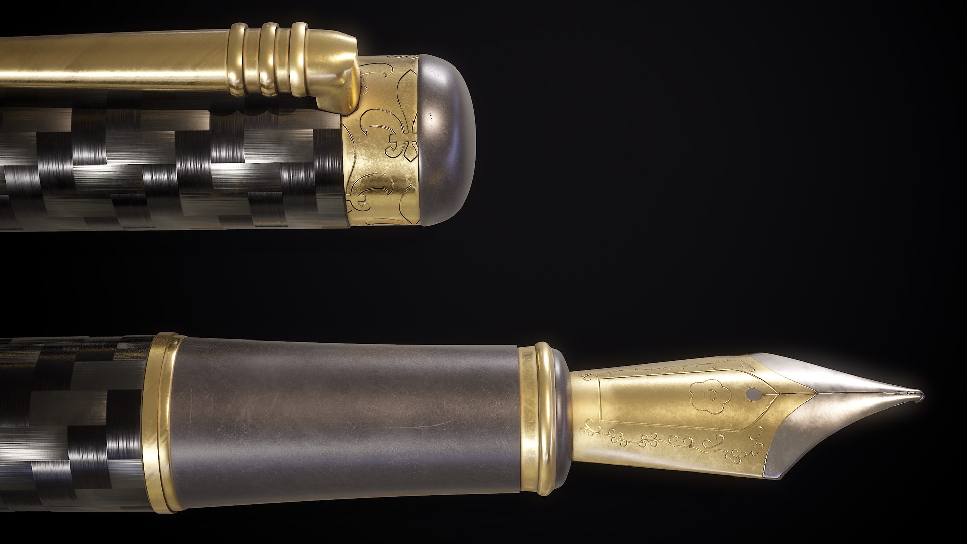 3D fountain pen https://p.turbosquid.com/ts-thumb/Nn/7ZP8me/5N/r_viewport_016/png/1613148324/1920x1080/fit_q87/5a08d0bb60089d62e5eab703397f24fd4b0e29ed/r_viewport_016.jpg