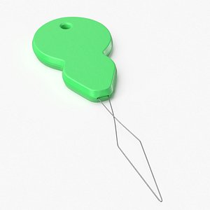 Needle Threader Green 3D model