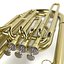 3d 3ds brass musical instruments