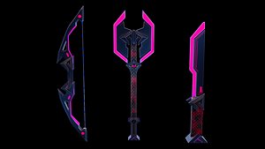 Stylized Sci-fi Weapon Pack