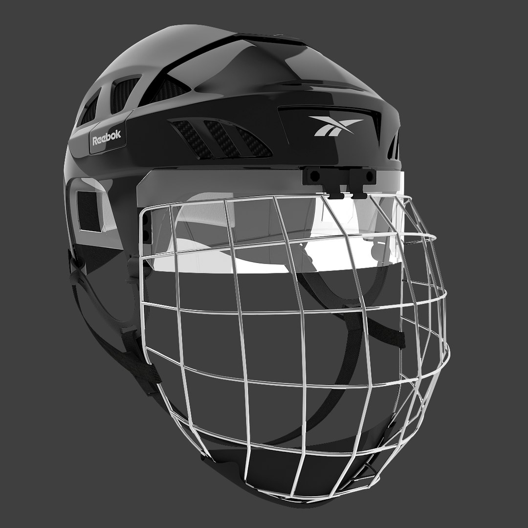 Ice Hockey Helmet 3ds